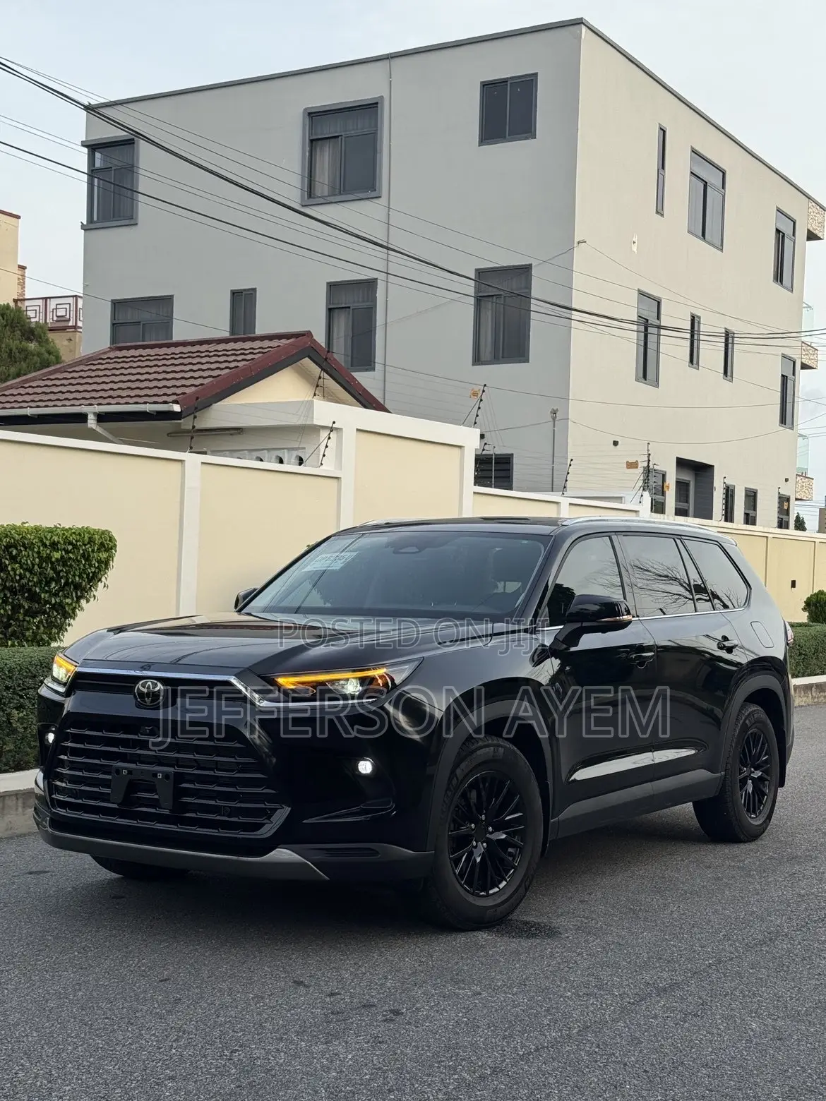 New Toyota Grand Highlander Hybrid MAX Limited AWD 2024 Black