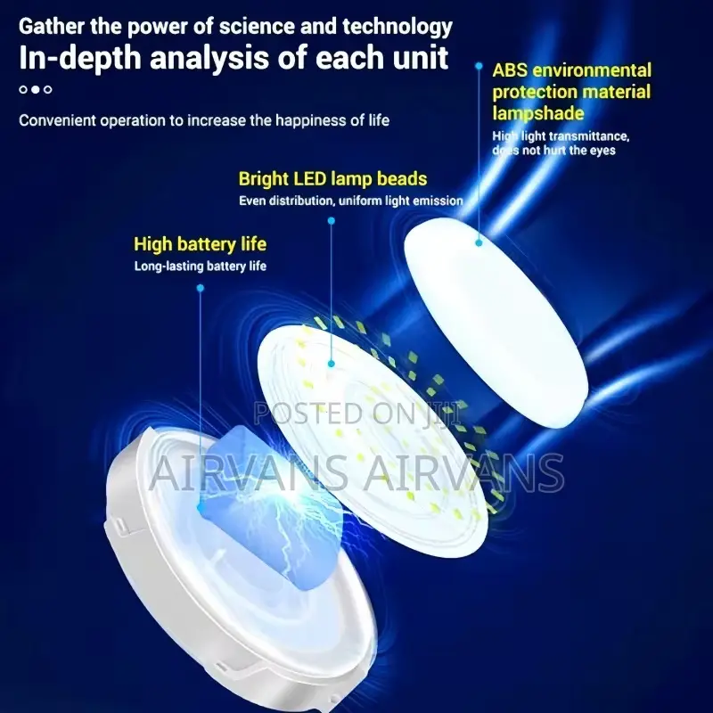 Solar Outdoor Indoor Ceiling Light (300w)