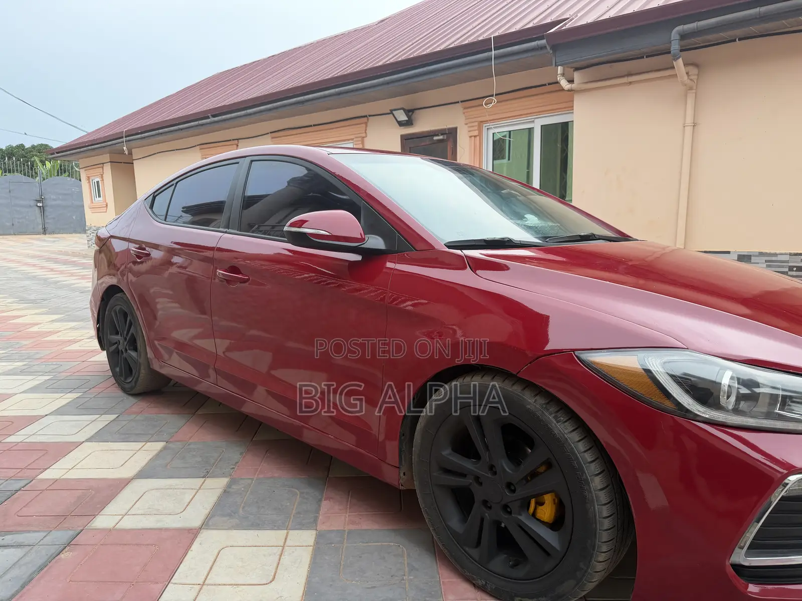 Hyundai Elantra Sport 2018 Red