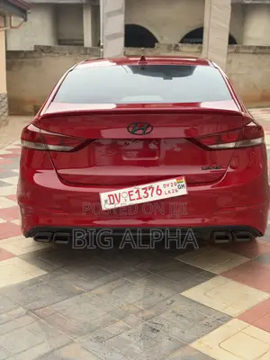 Hyundai Elantra Sport 2018 Red