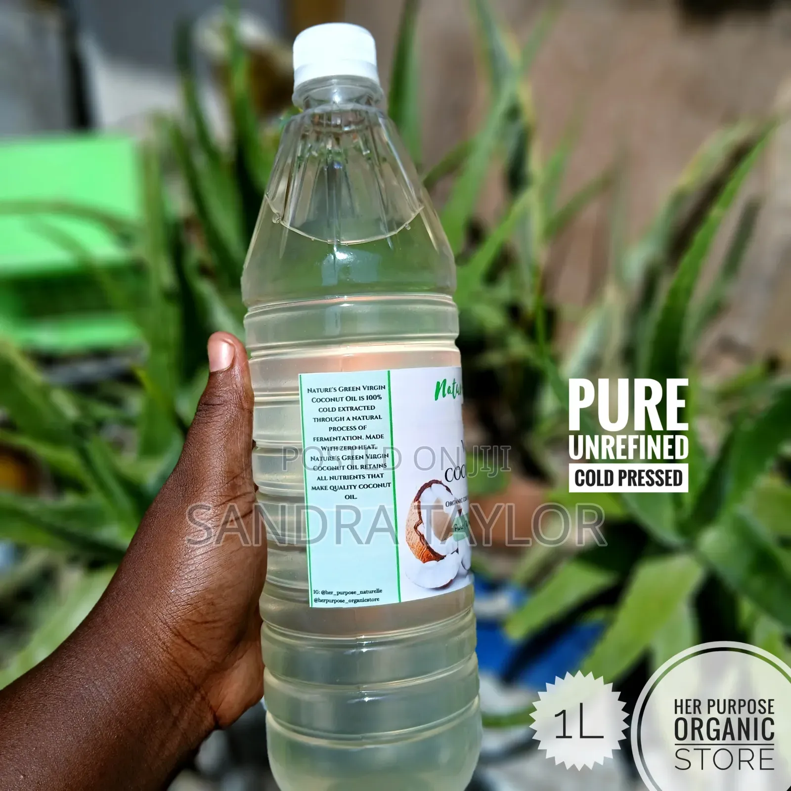 Virgin Coconut Oil (Cold Pressed) 1l