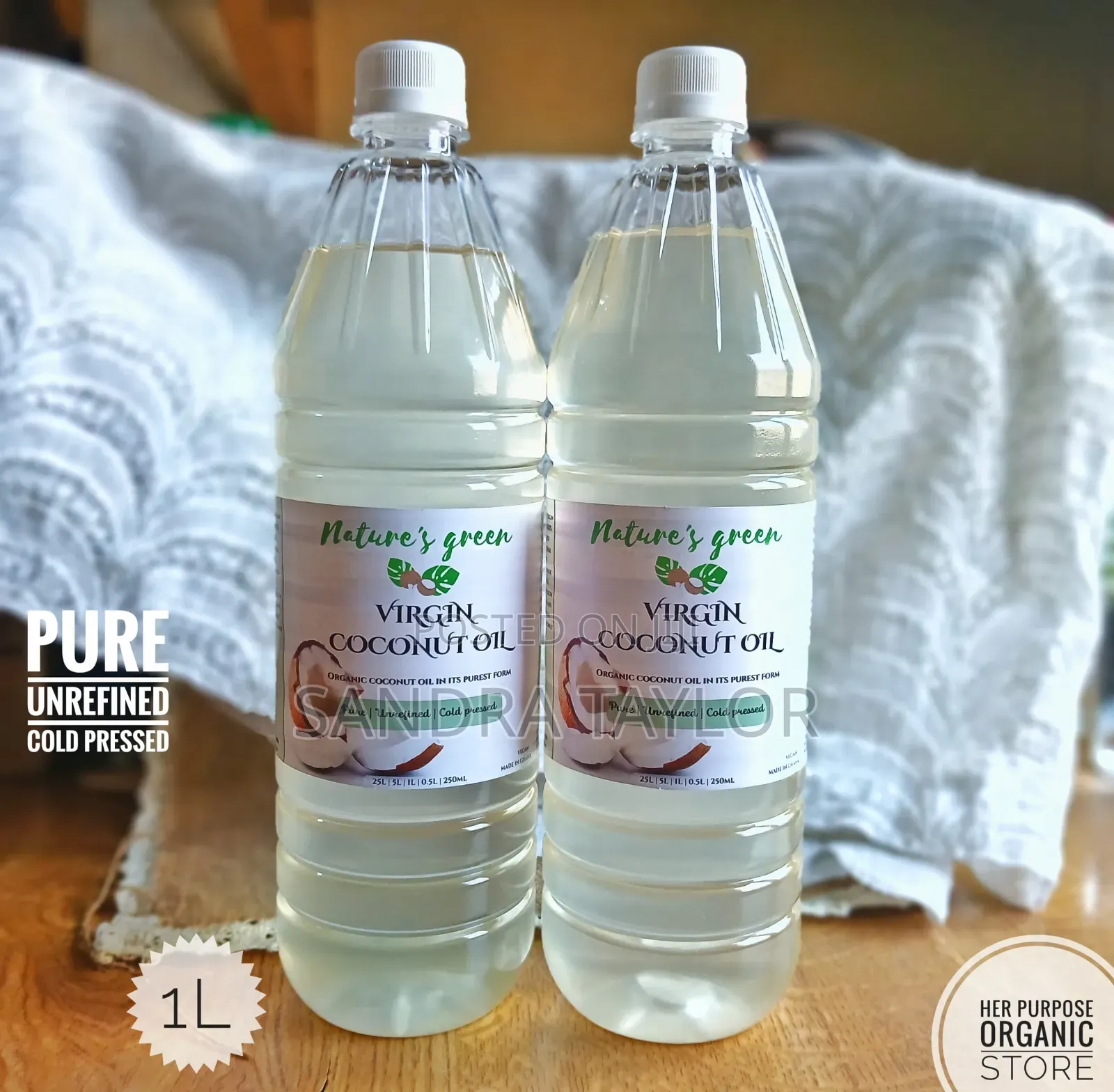 Virgin Coconut Oil (Cold Pressed) 1l
