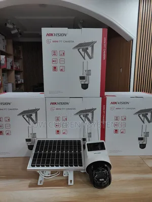 Hikivision 4mp Ip PTZ Solar Camera With Sim Card Sd Card Rechargeable