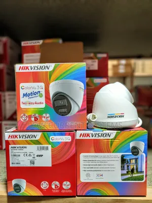 Hikivision 4mp Ip Two Way Audio Colorvu Camera With Siren SRB Indoor