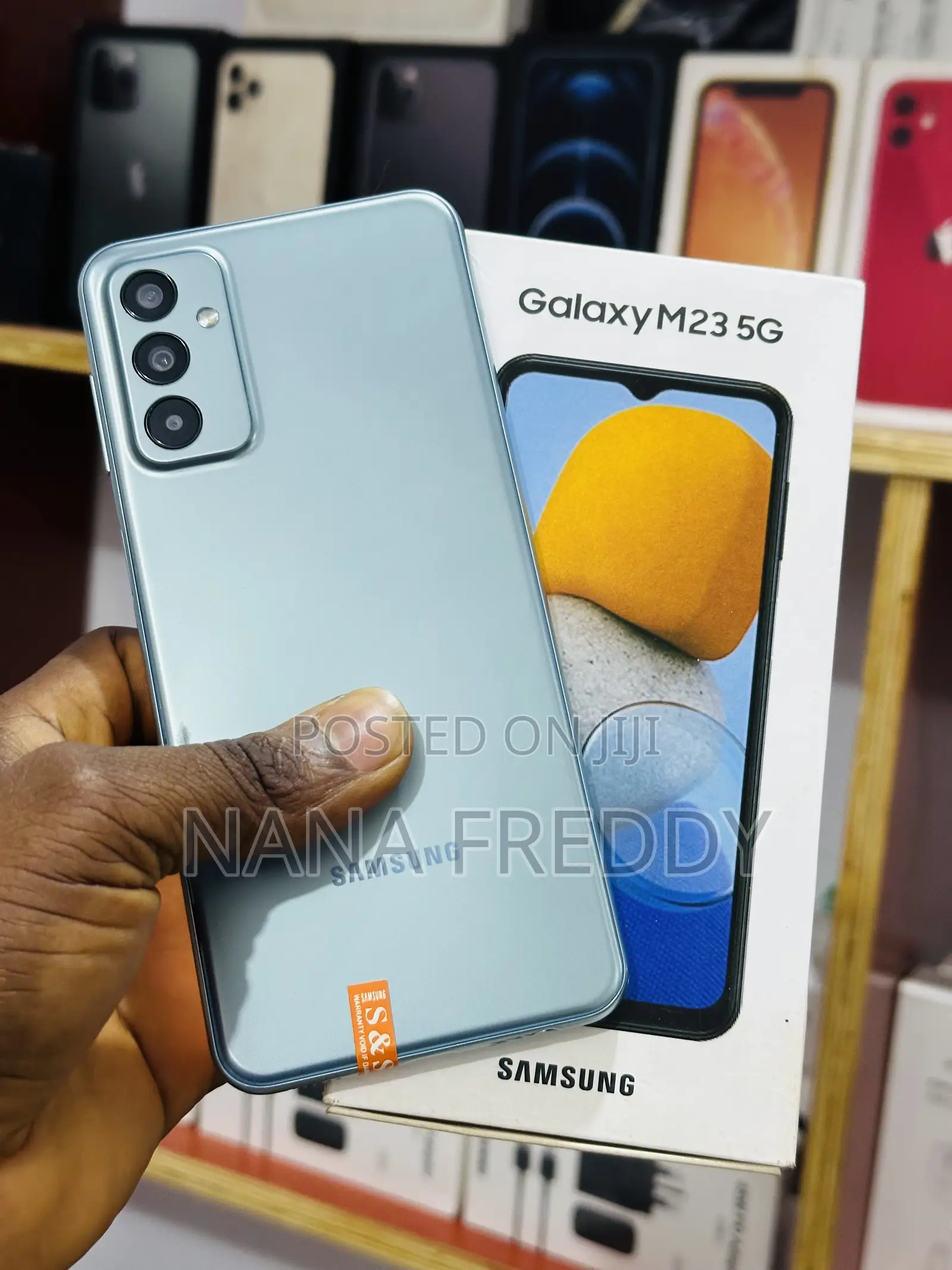 New Samsung Galaxy M23 5G 128 GB Blue