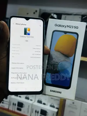 New Samsung Galaxy M23 5G 128 GB Blue