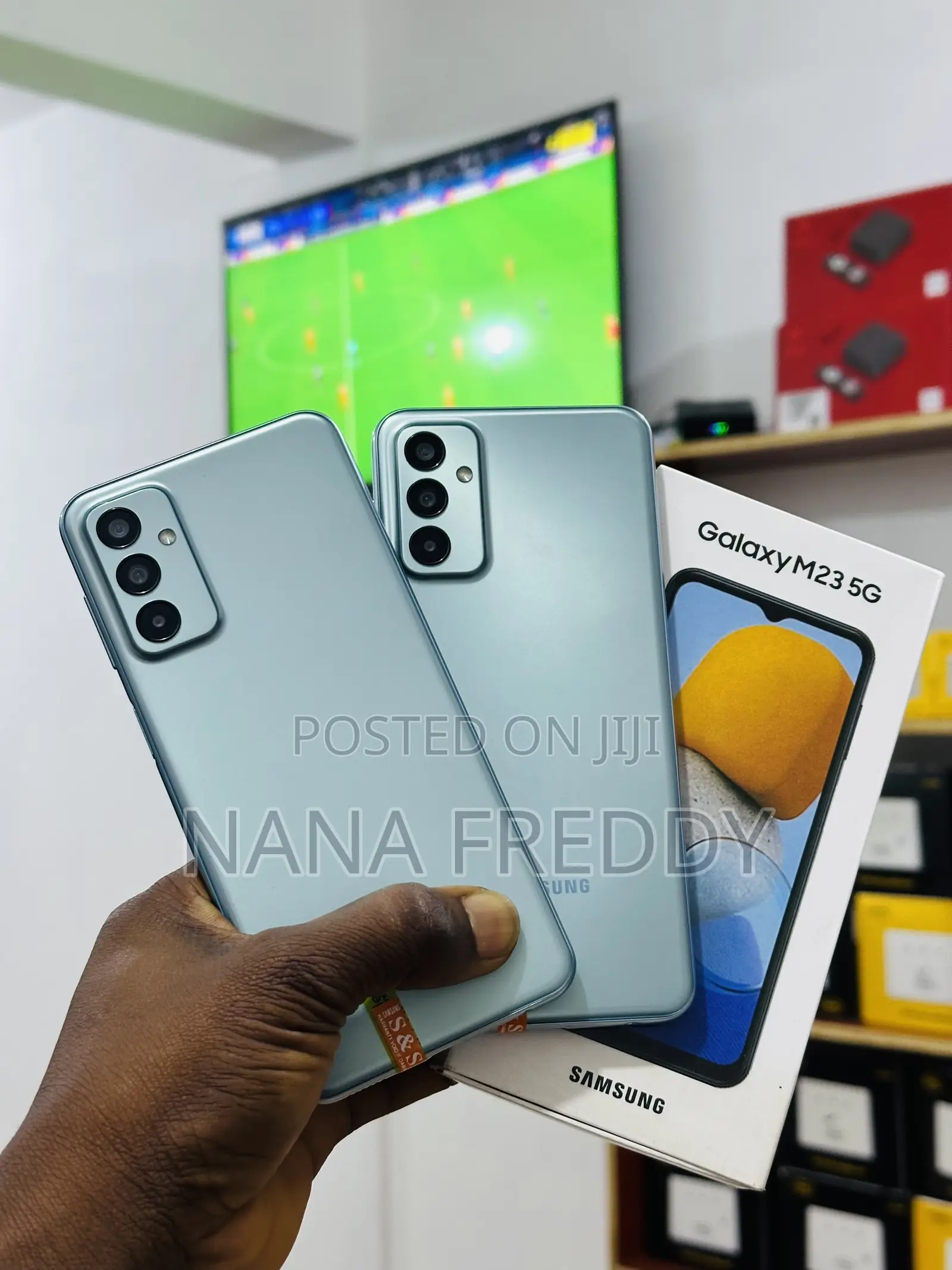 New Samsung Galaxy M23 5G 128 GB Blue