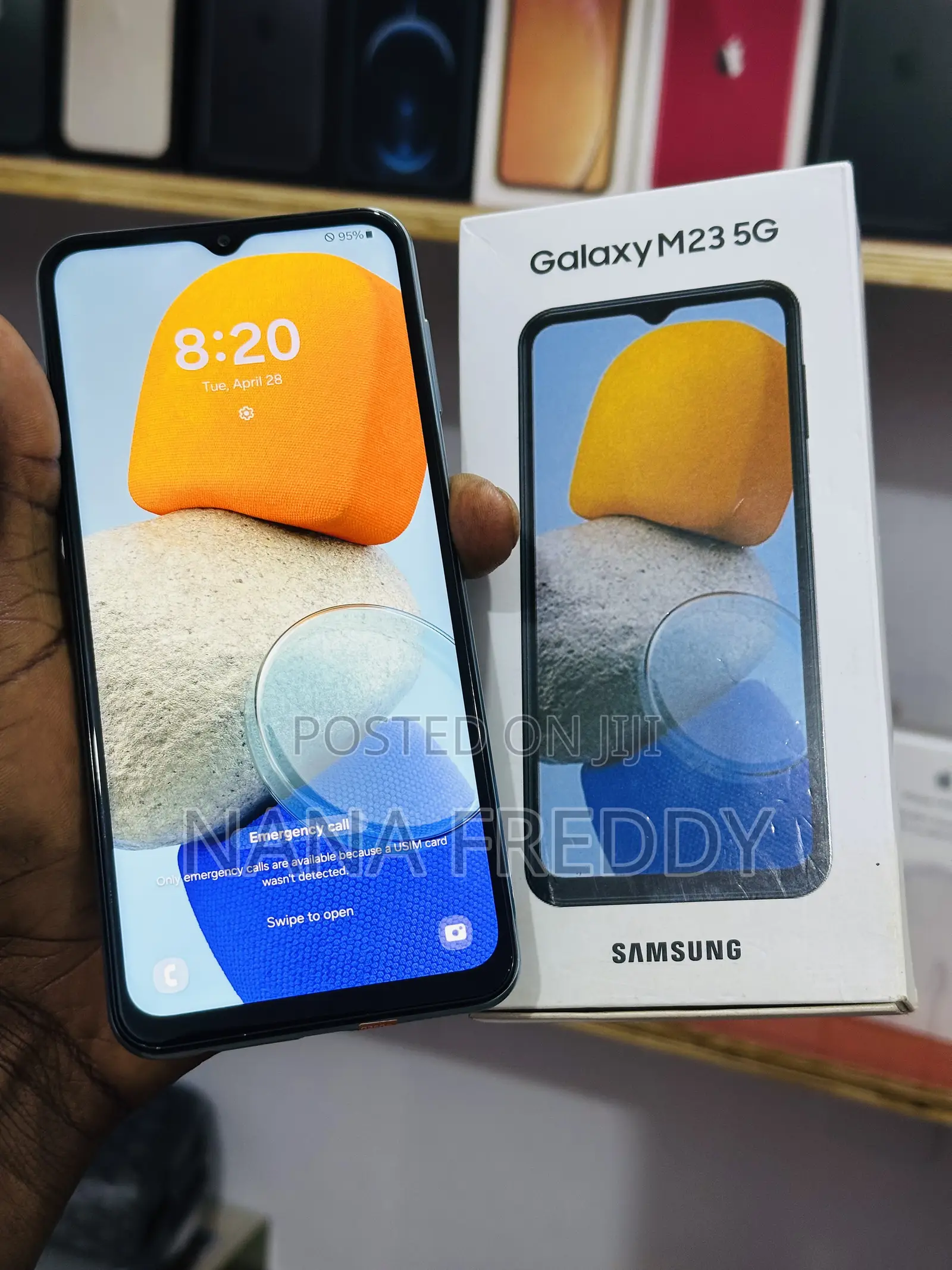 New Samsung Galaxy M23 5G 128 GB Blue