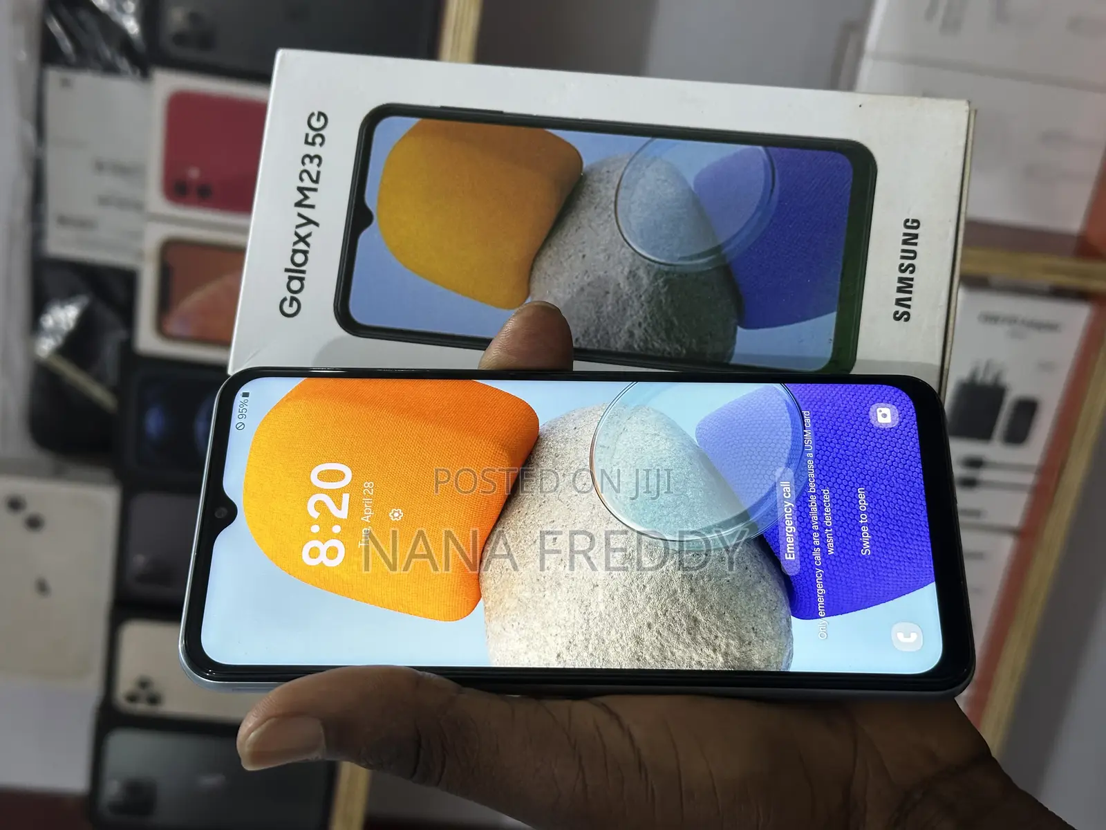 New Samsung Galaxy M23 5G 128 GB Blue