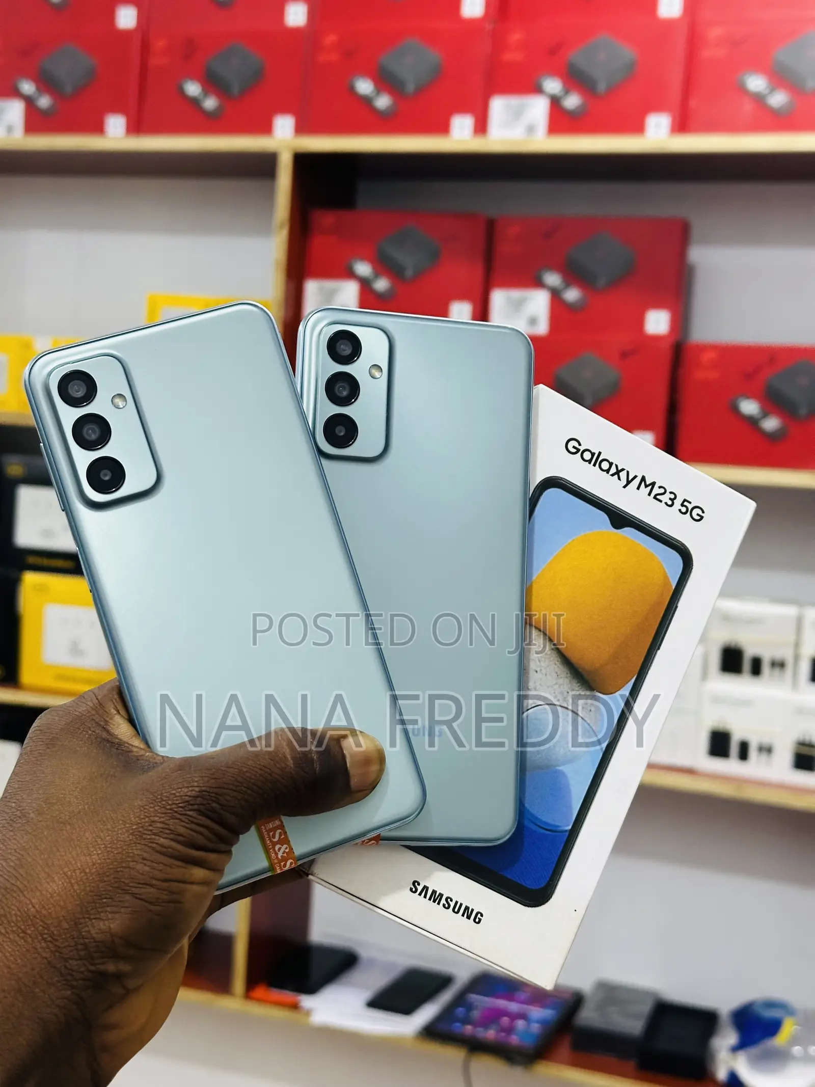 New Samsung Galaxy M23 5G 128 GB Blue