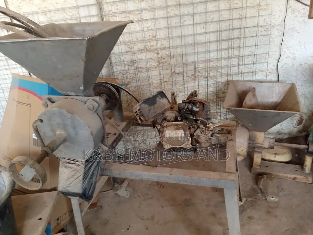 Corn Mill, 2 Multipurpose Grinders, Kirloskar Diesel Engine
