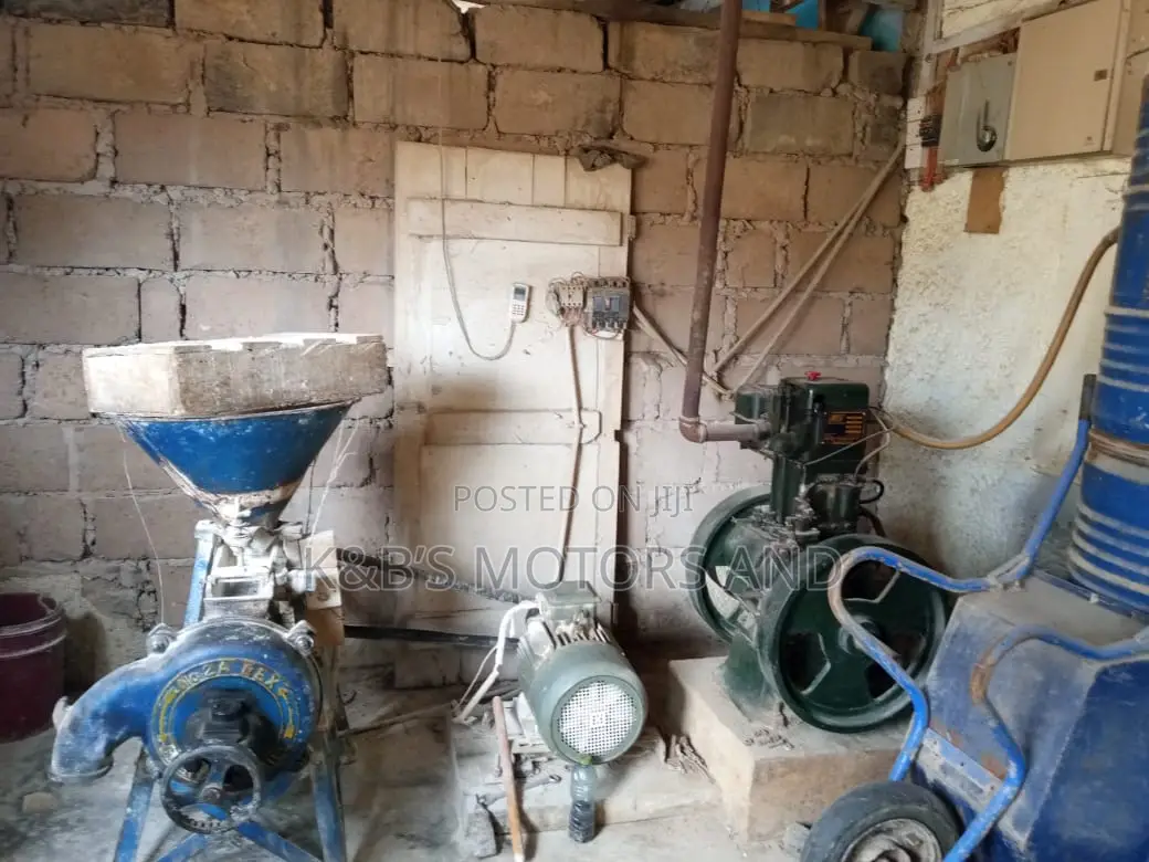 Corn Mill, 2 Multipurpose Grinders, Kirloskar Diesel Engine