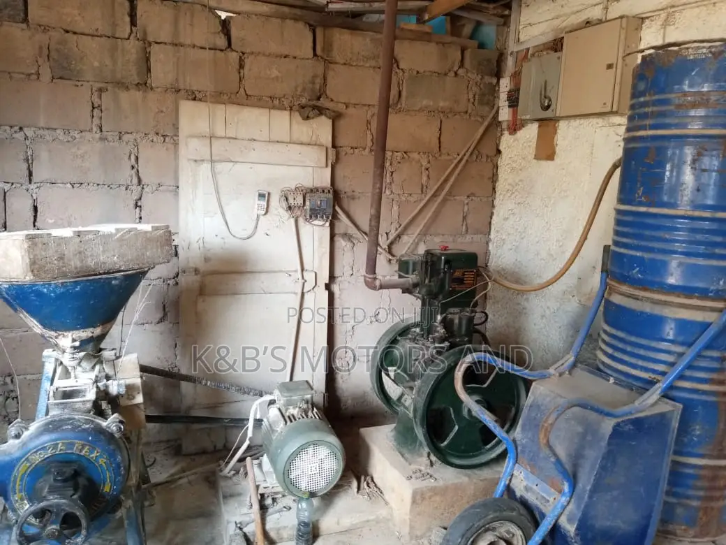 Corn Mill, 2 Multipurpose Grinders, Kirloskar Diesel Engine