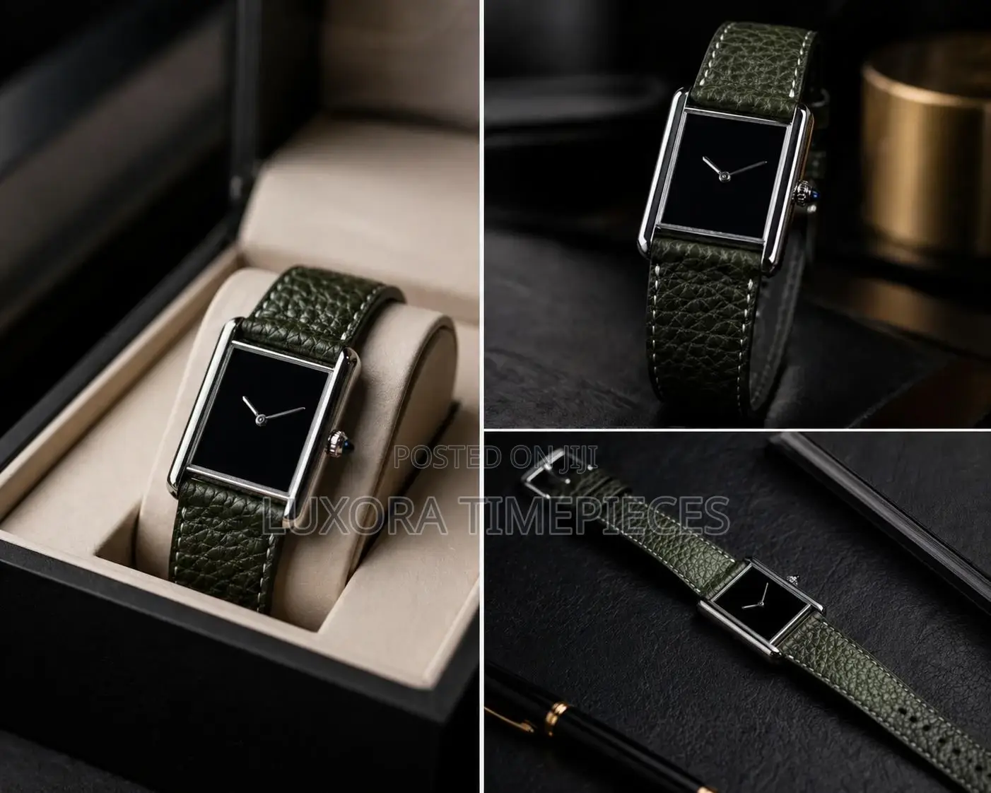 Brand New Ciloa Tank Watch for the Classic Gentleman