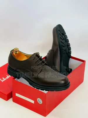 Coffee Brown Salvatore Ferragamo Luxury Men's Shoes