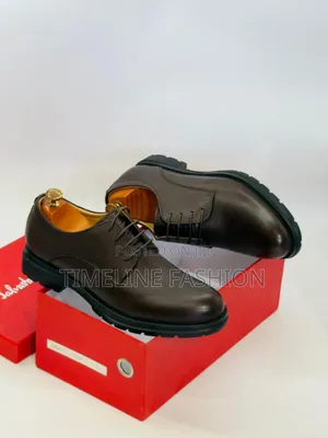 Coffee Brown Salvatore Ferragamo Luxury Men's Shoes