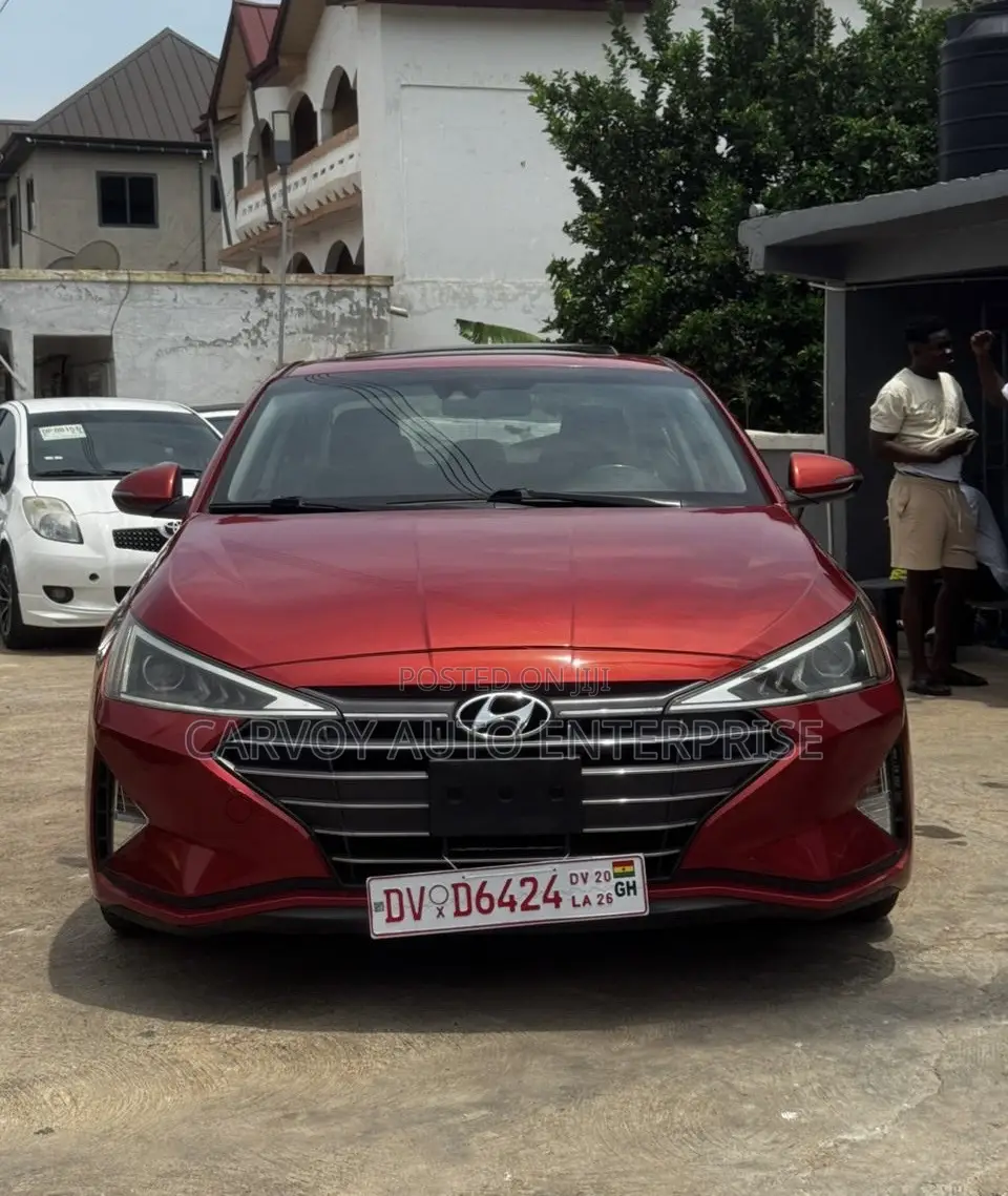 Hyundai Elantra Limited 2019 Red