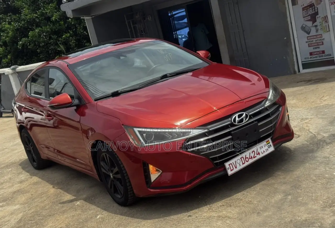 Hyundai Elantra Limited 2019 Red