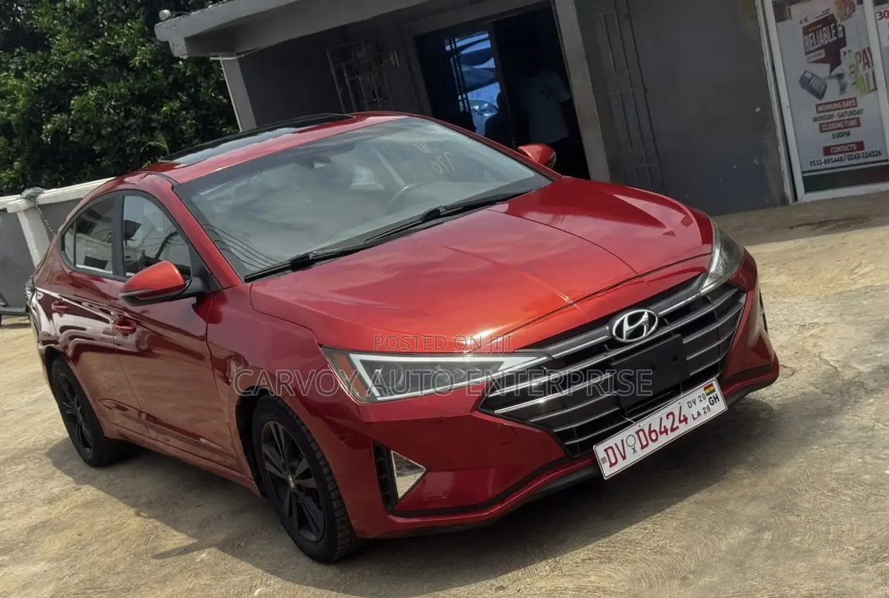 Hyundai Elantra Limited 2019 Red