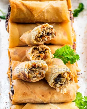Ready to Fry Spring Rolls and Samosas