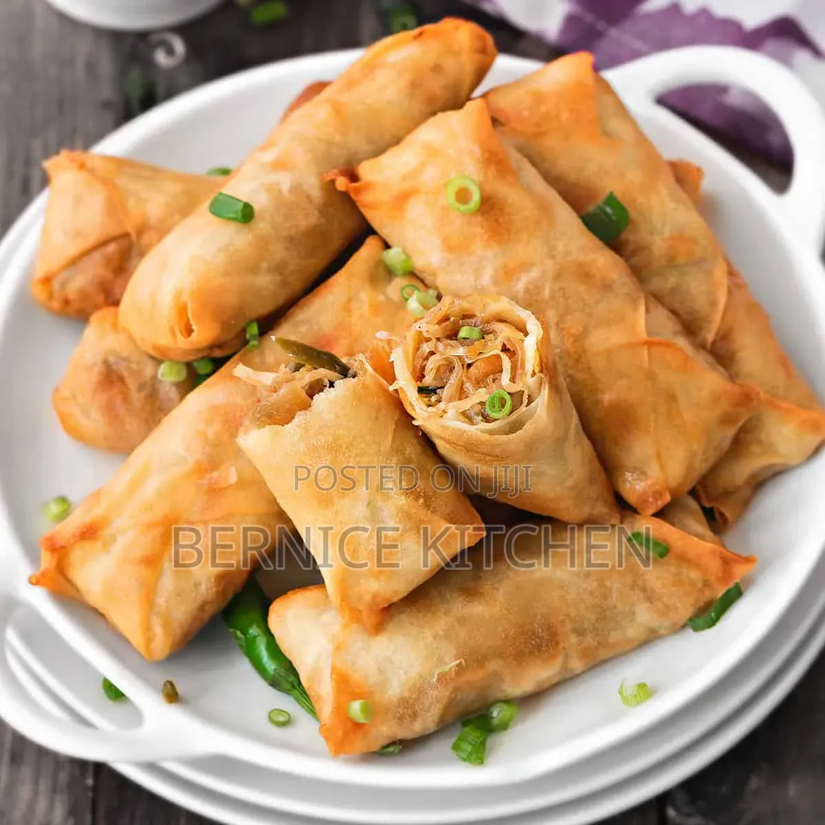 Ready to Fry Spring Rolls and Samosas
