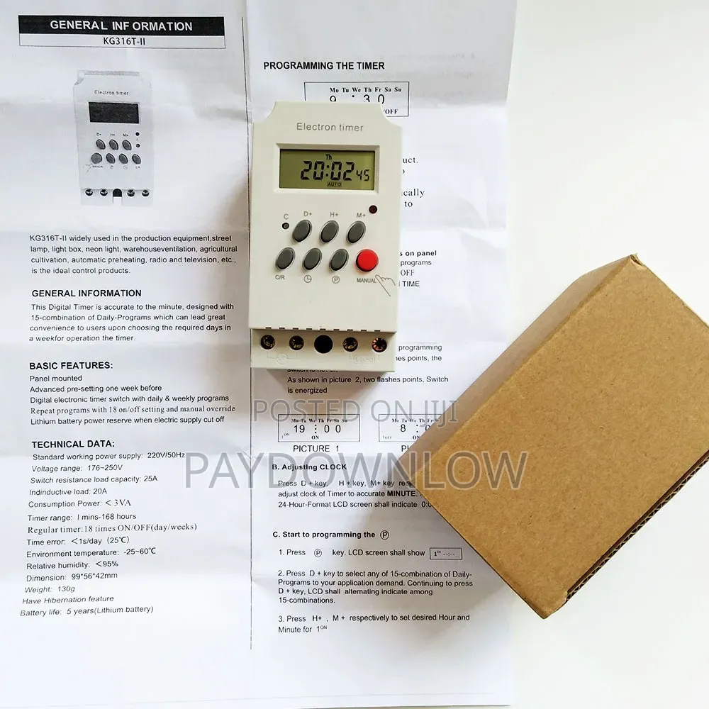 Automatic Digital Timer Switch - Original