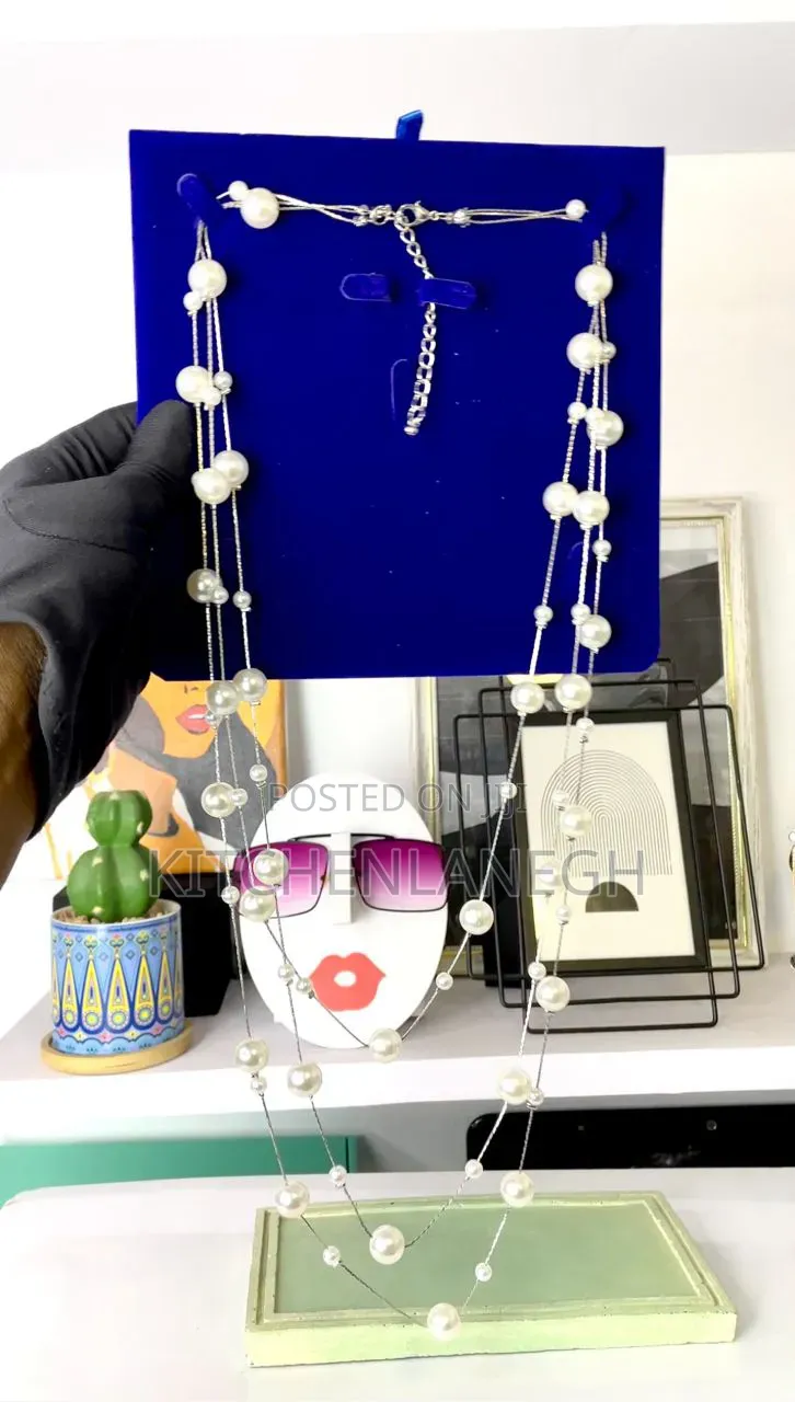 Long Pearl Necklace