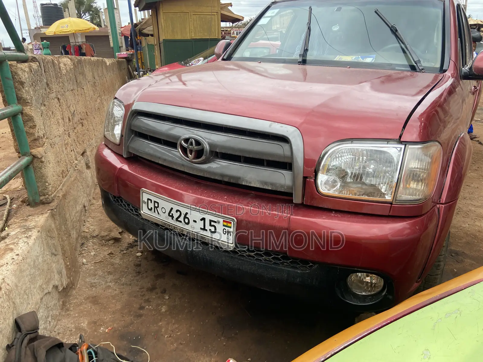 Toyota Tundra Automatic 2005 Red