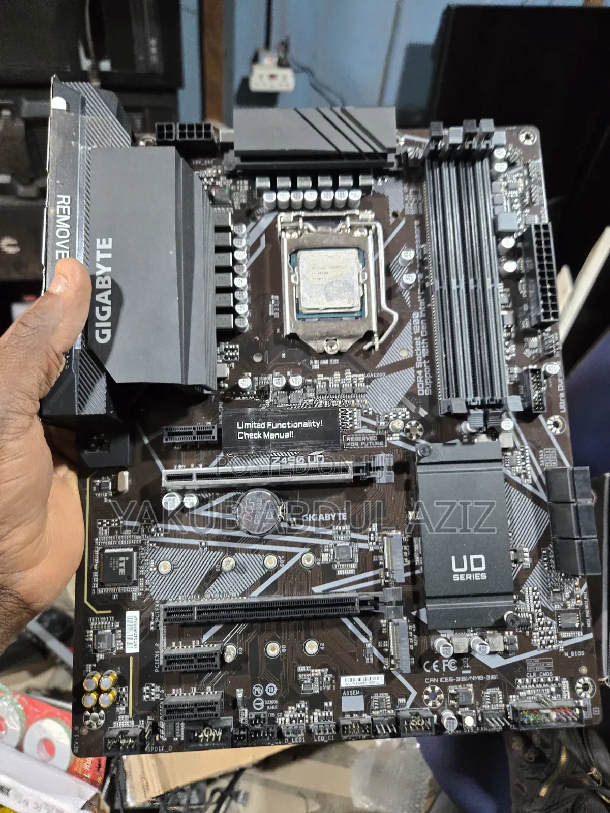 I7 10th Gen Board and Processor