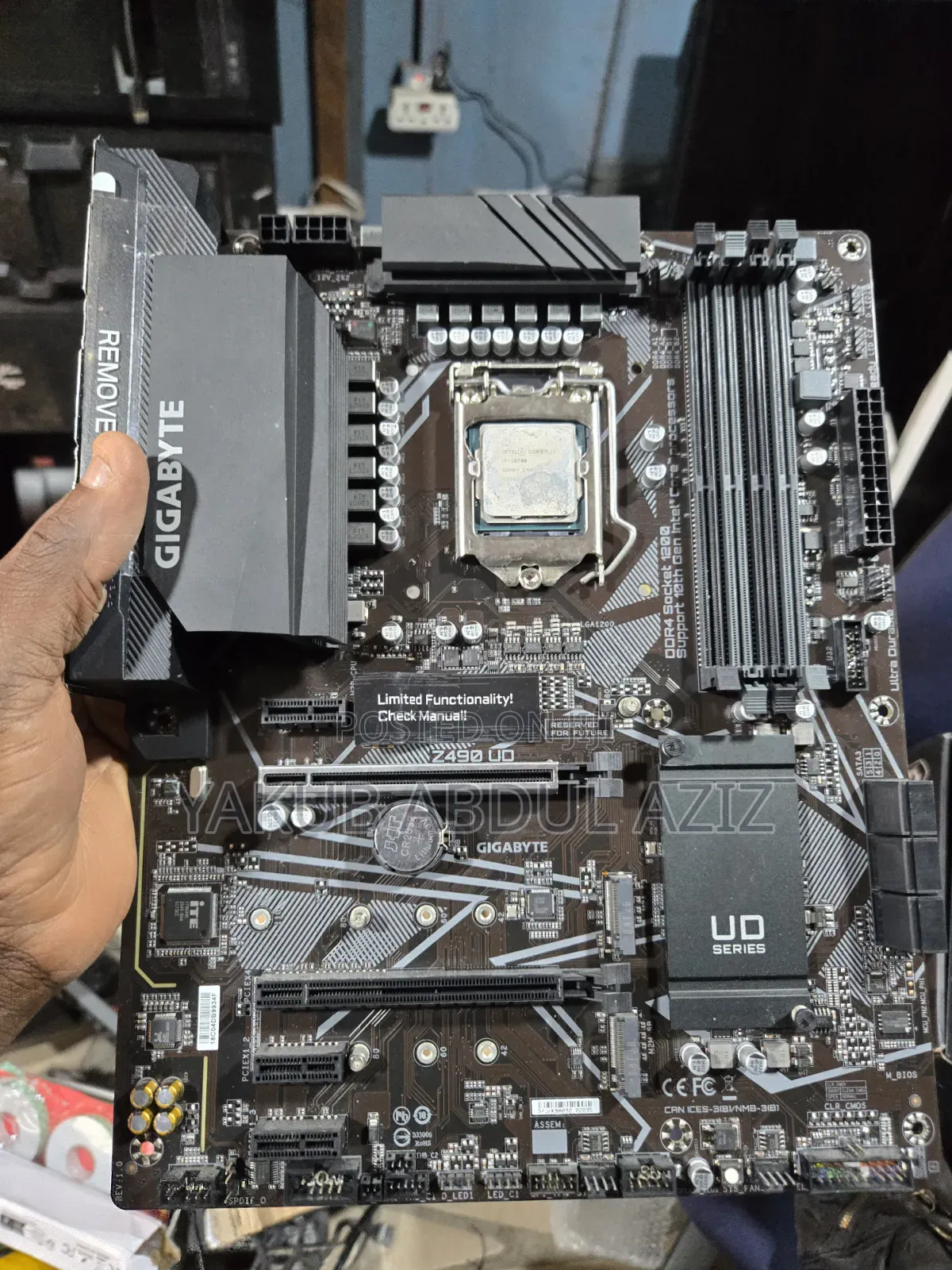 I7 10th Gen Board and Processor