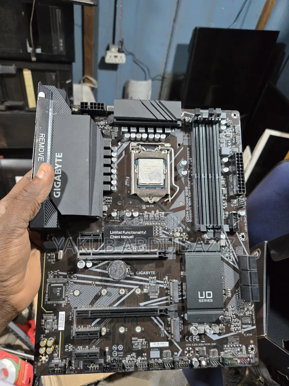 I7 10th Gen Board and Processor