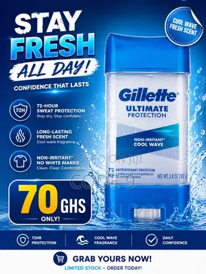 Gillette Clearshield 72hr Sweat Protection