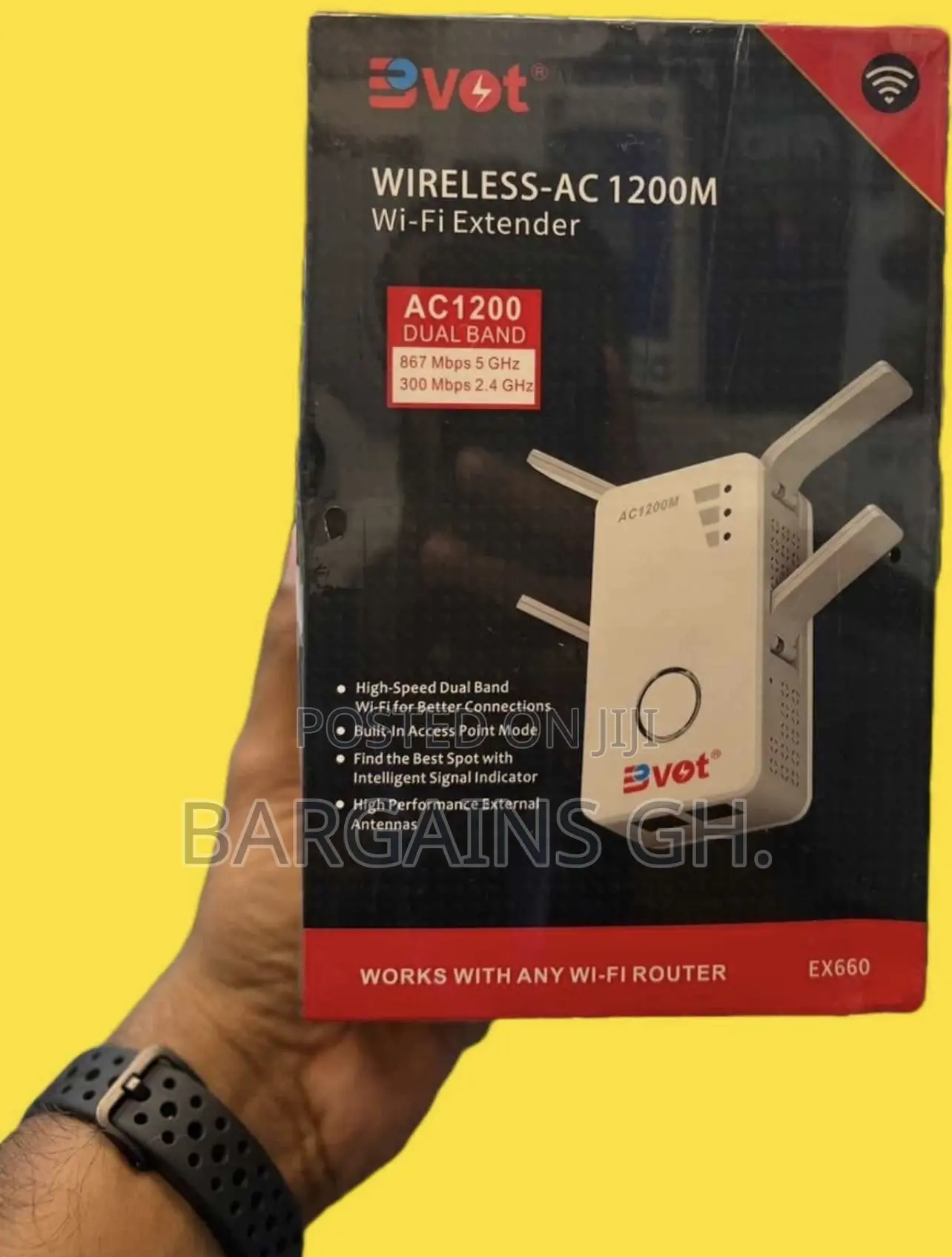 Bvot Ex660 Wireless-Ac 1200m Wi-Fi Extender