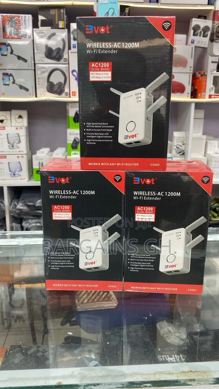 Bvot Ex660 Wireless-Ac 1200m Wi-Fi Extender