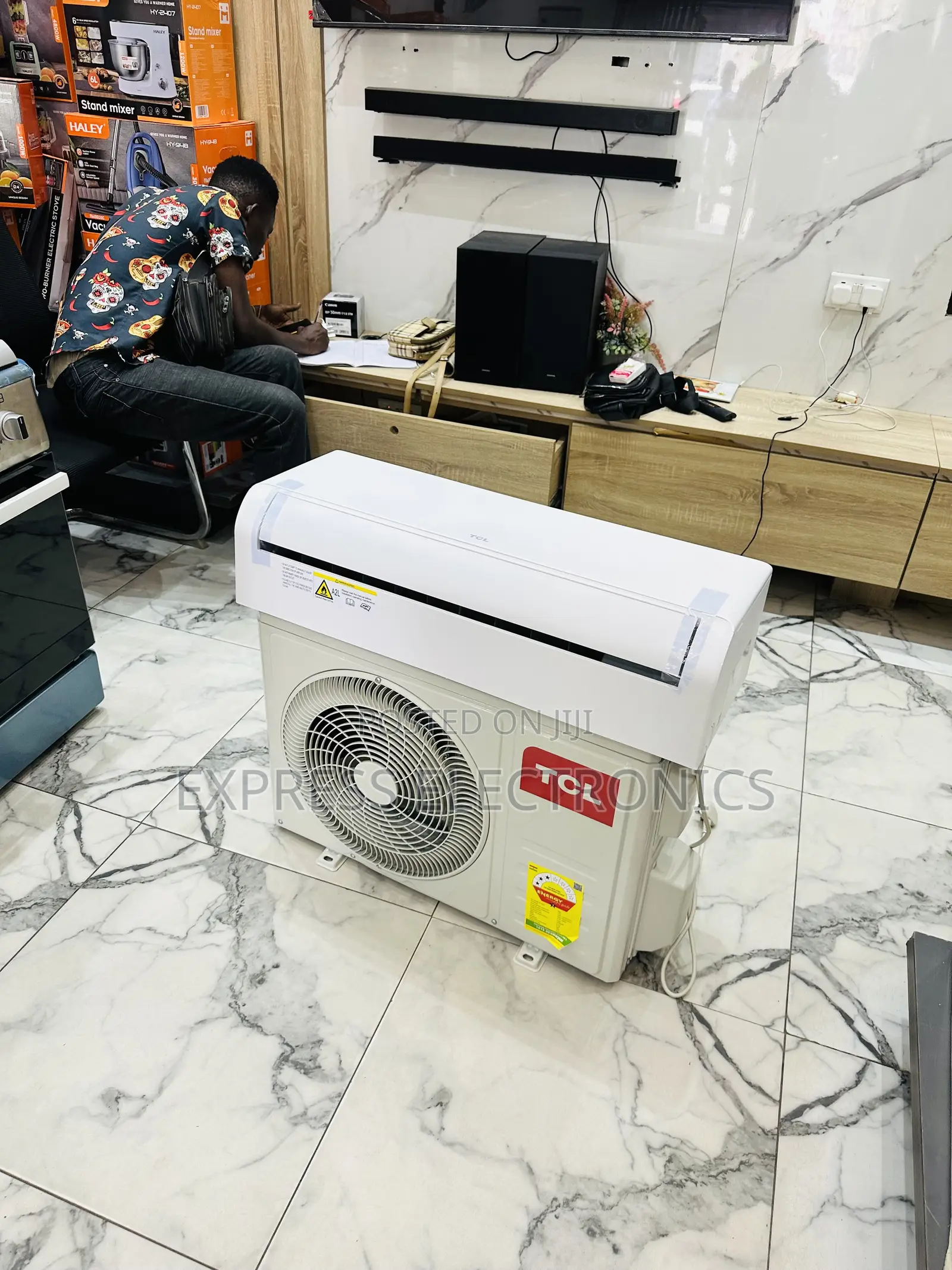 High Air Flow Split R410 Gas White Air Conditioner 1.5hp TCL