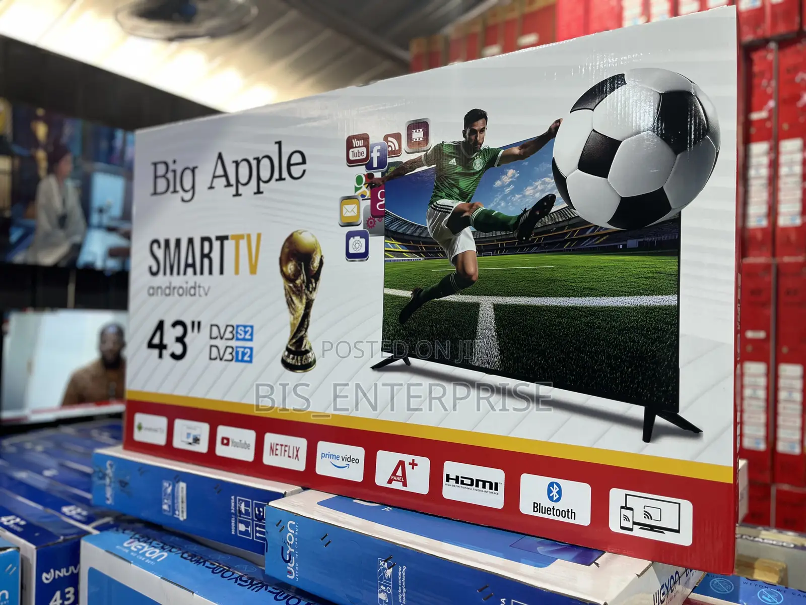 Big Apple 43” Smart With Bluetooth