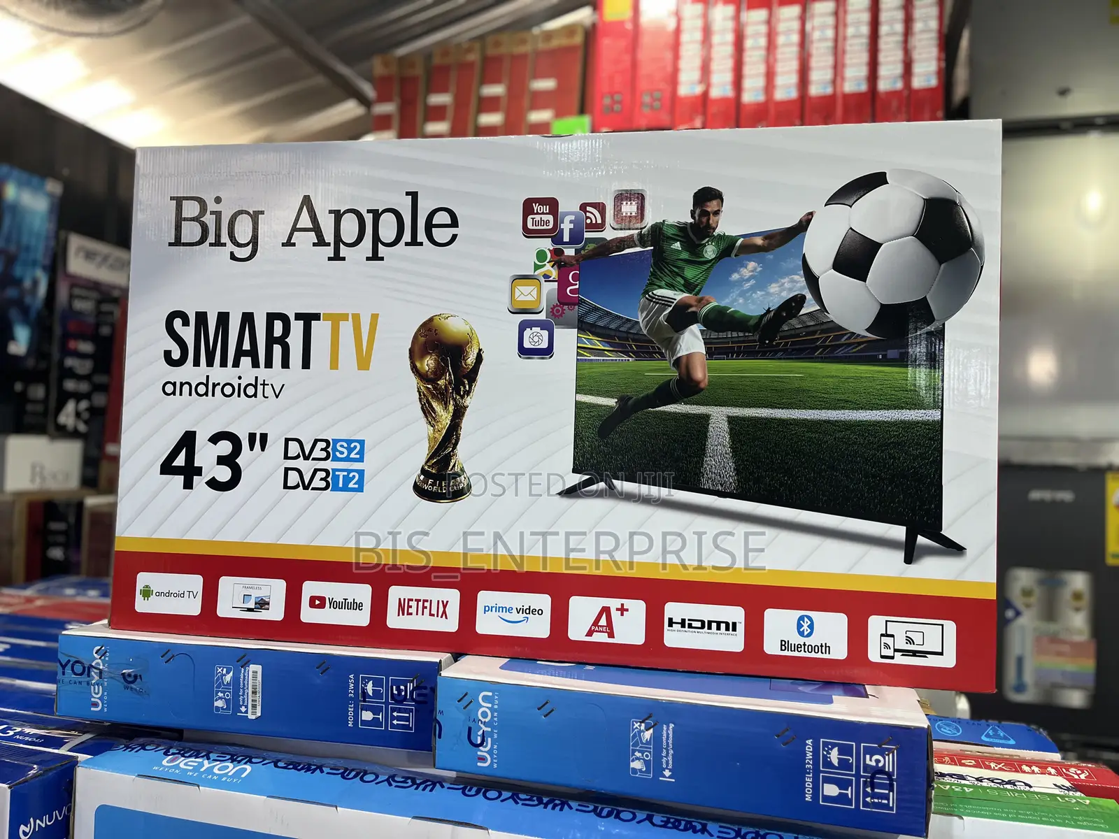 Big Apple 43” Smart With Bluetooth