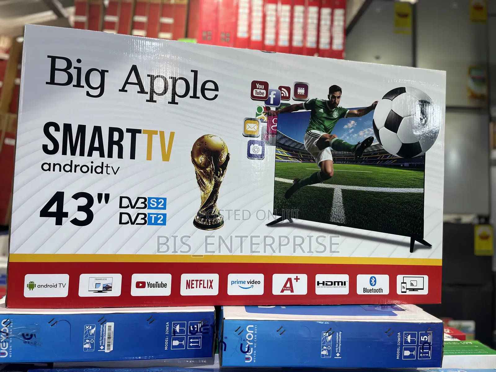 Big Apple 43” Smart With Bluetooth