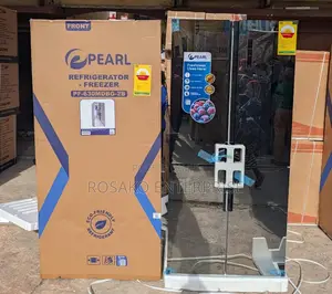 Pearl 482l French Door Refrigerator Black Mirror