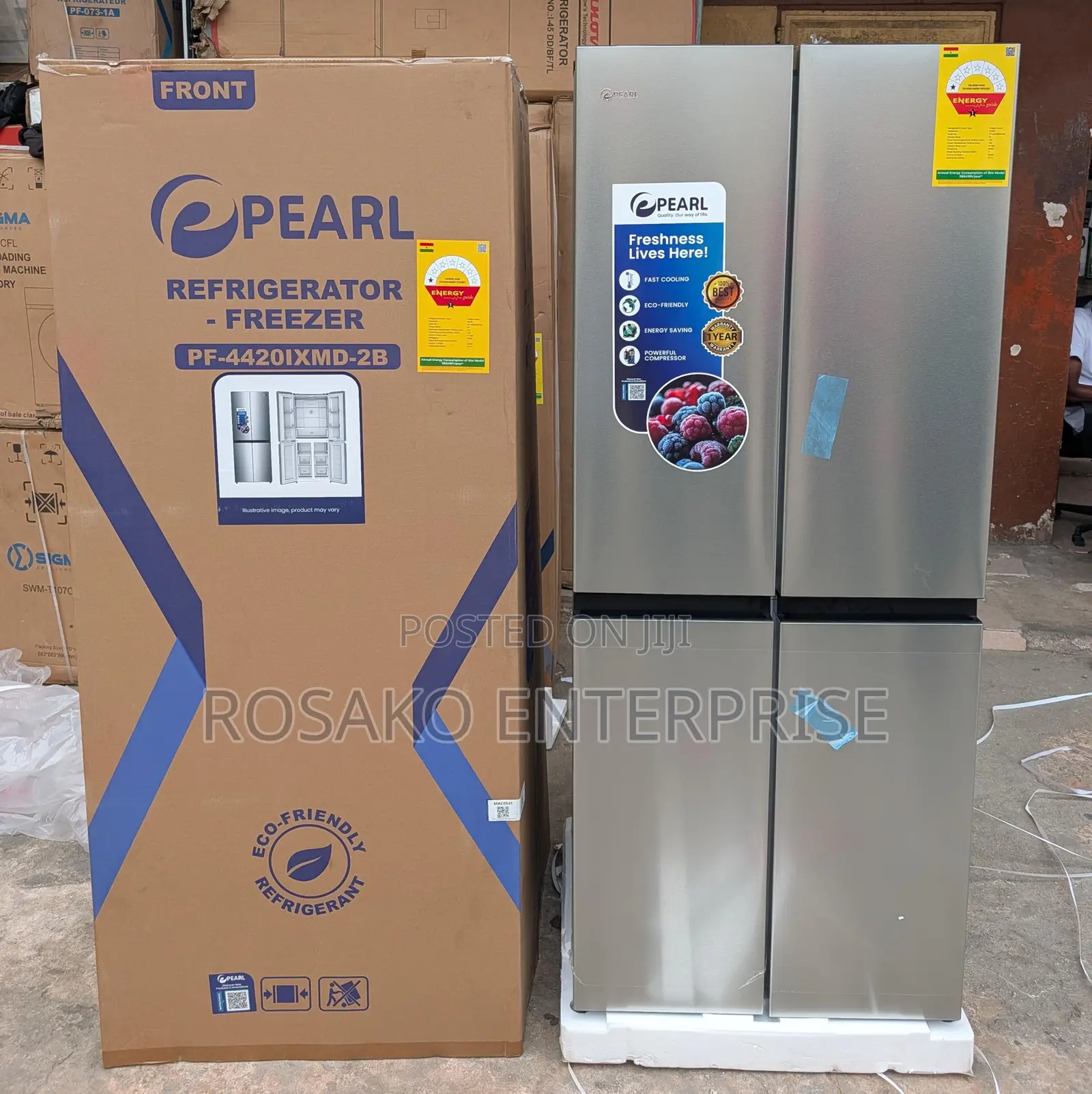 Pearl 352l French Door Refrigerator