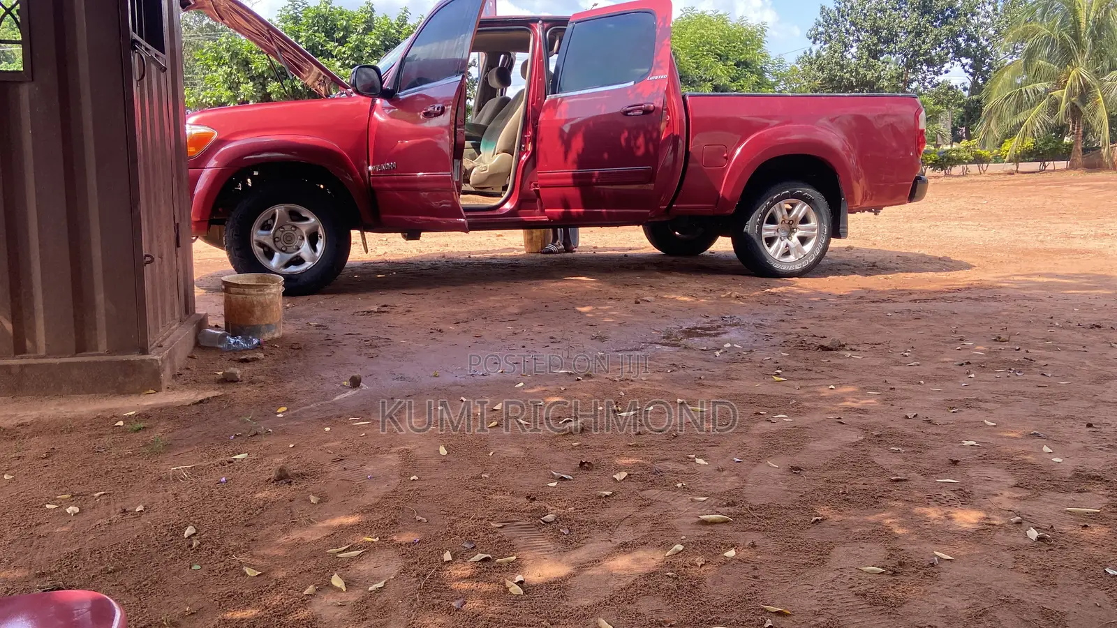 Toyota Tundra Automatic 2005 Red