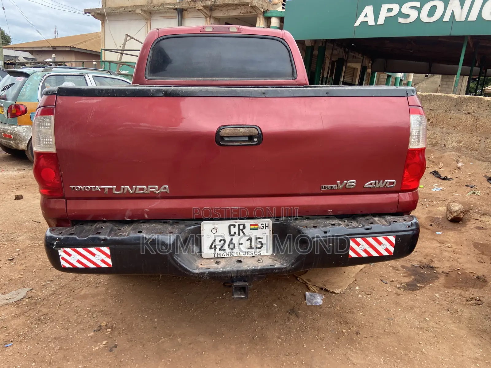 Toyota Tundra Automatic 2005 Red