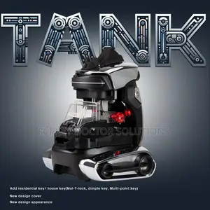 2m2 Tank Automatic Key Cutting CNC Machine Free Fo21 Clamp and Battery