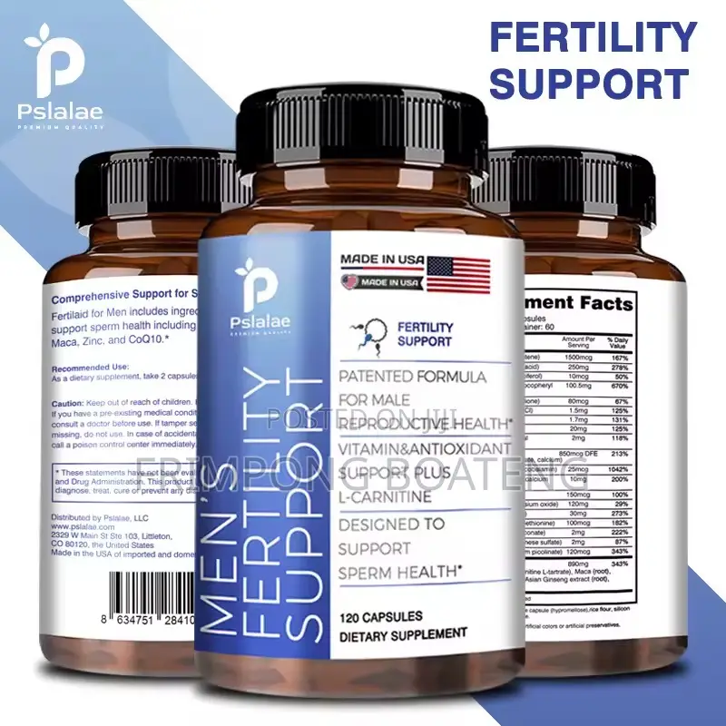 Male Fertility Supplement - Male Fertility and Boosts Sperm Motility