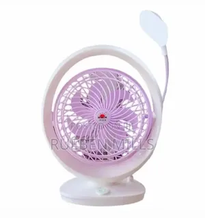 2 In 1 Portable Rechargeable Mini Fan With Study Light Jr-2018