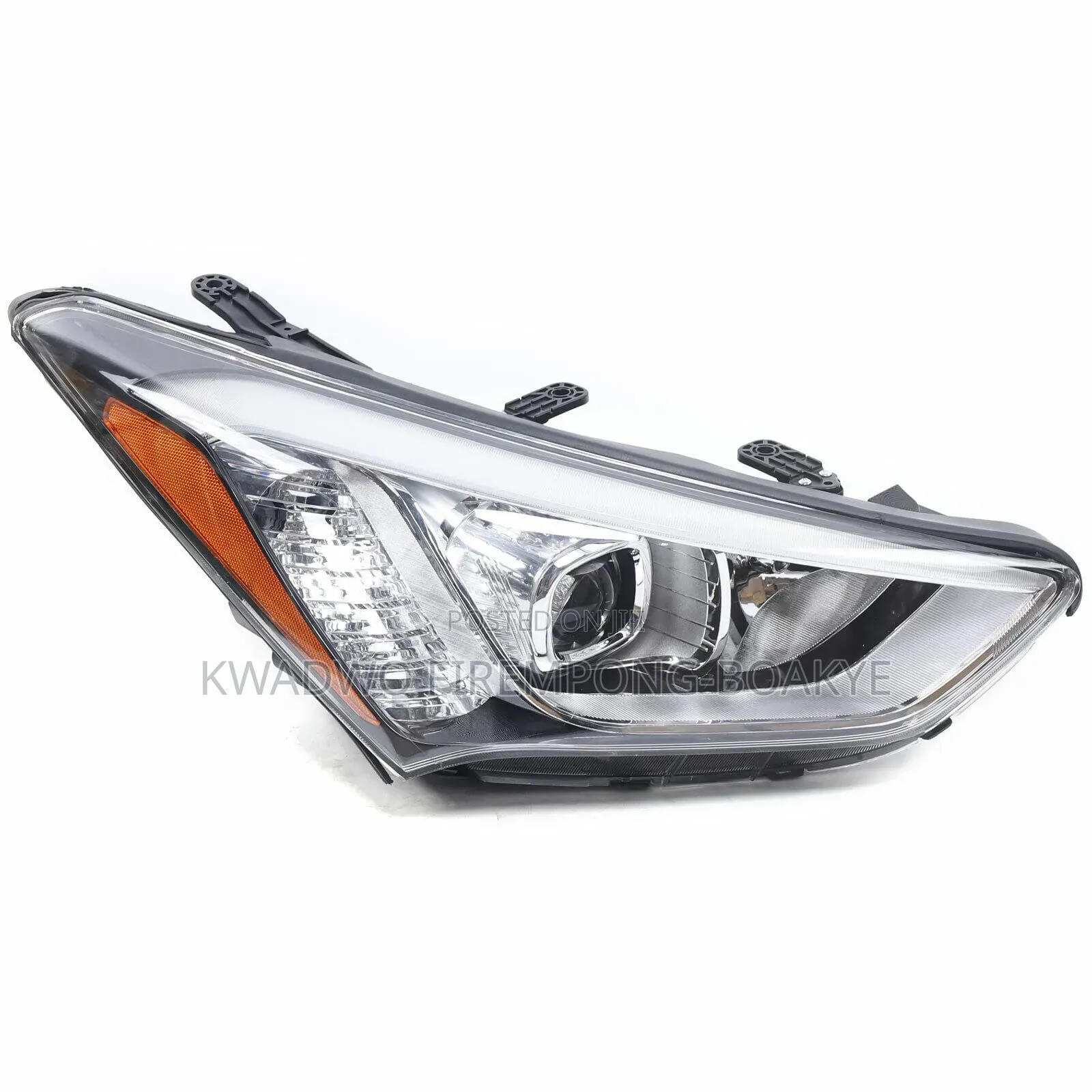 Original Hyundai Santa Fe (2013/2014) Right Headlight - Led DRL