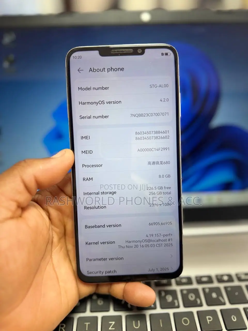 Huawei Enjoy 60X 256 GB Silver