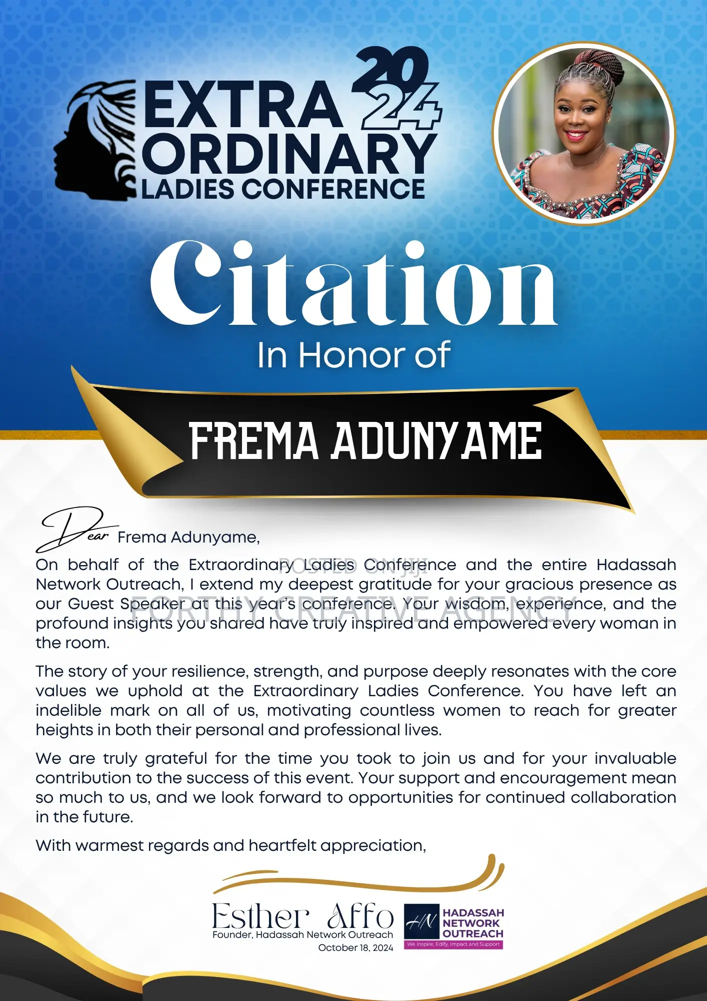 Citation Design, Printing Framing