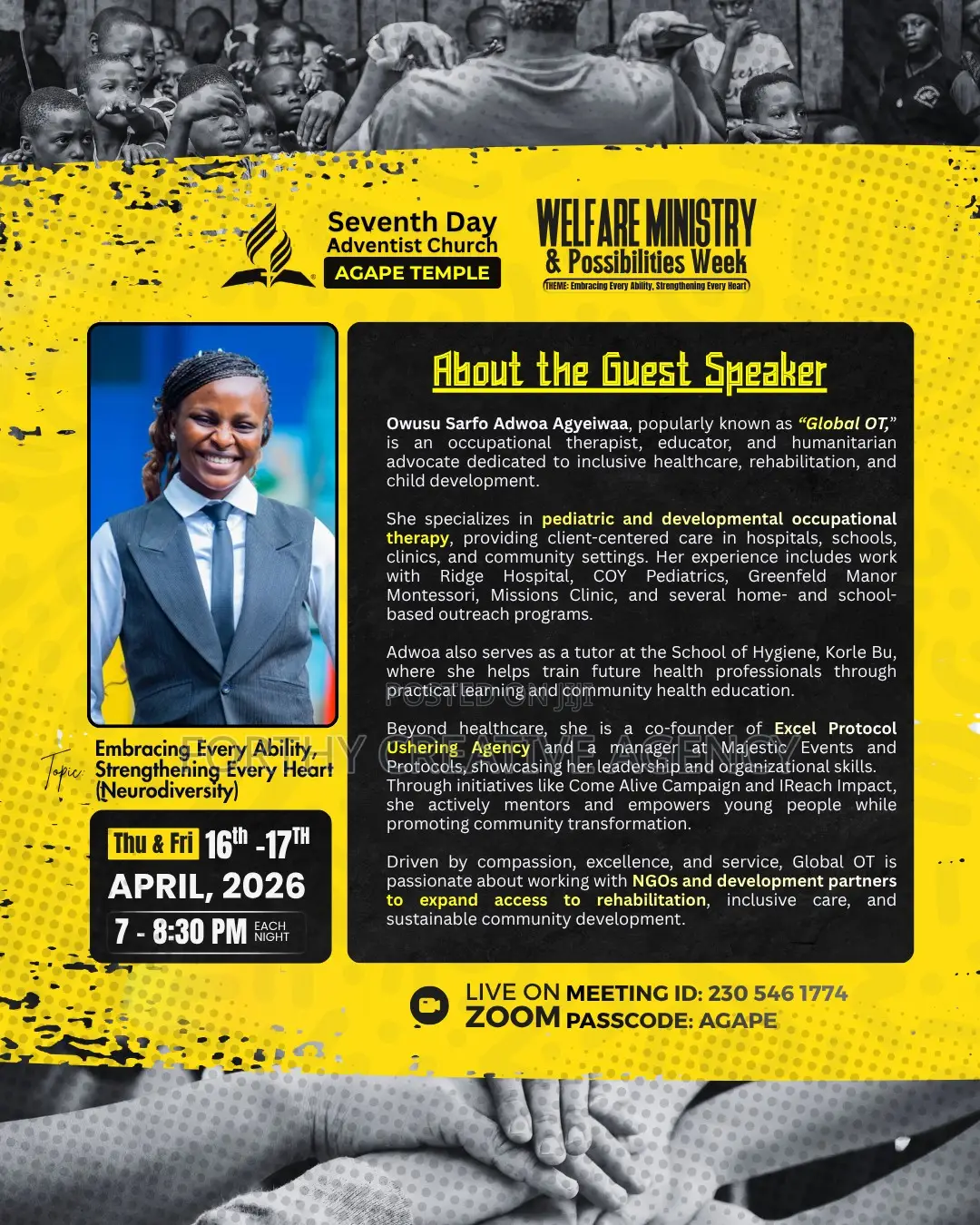 Flyer and Poster Design Printing | Church, Events Business Promo