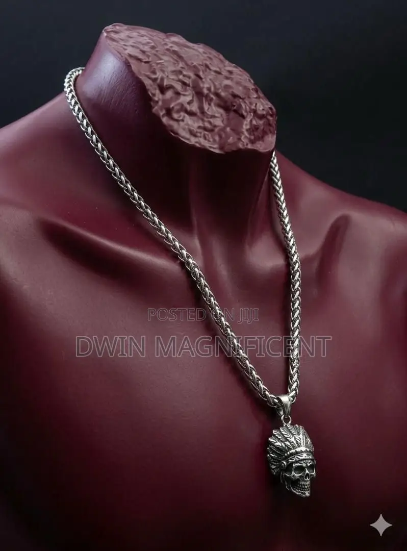 Chrome Hearts Style Cross Necklace